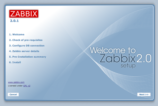 Zabbix installer.