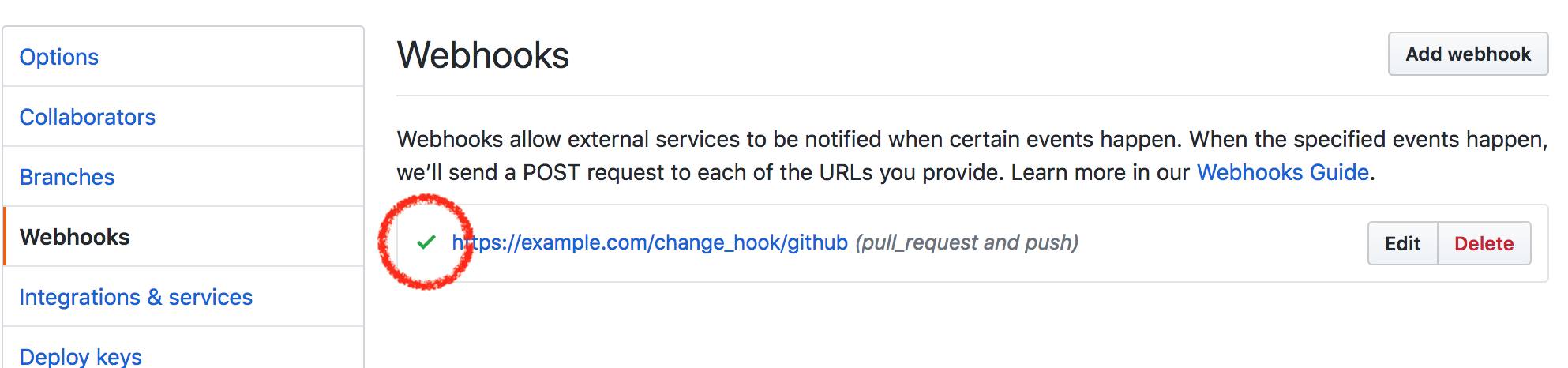 GitHub Webhook Success